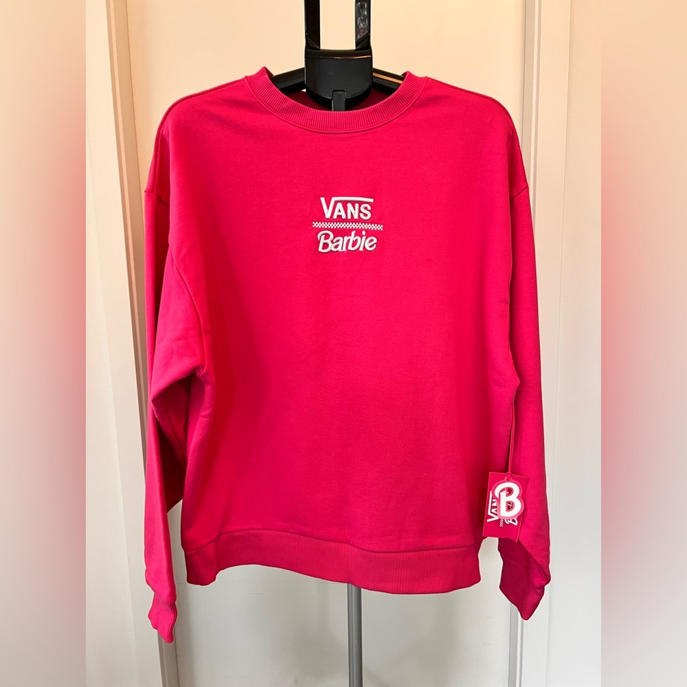 Vans Barbie Hot Pink Crewneck